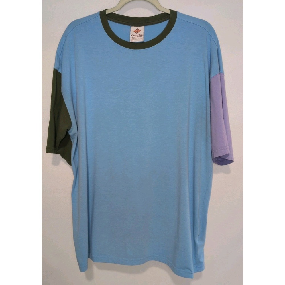 Columbia Men's‎ Deschutes Valley Colorblock Tee Size Large